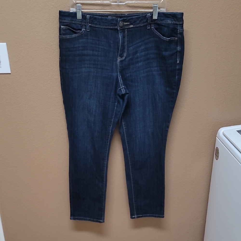 Simply Vera Vera Wang Deep Blue Skinny Jeans 👖